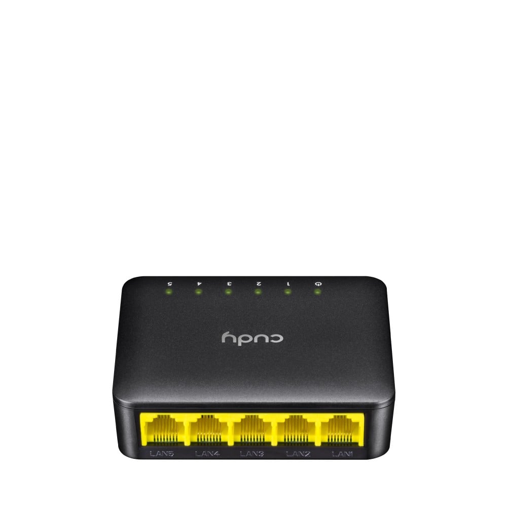 Cudy GS105D commutateur réseau Non-géré Gigabit Ethernet (10/100/1000) Noir