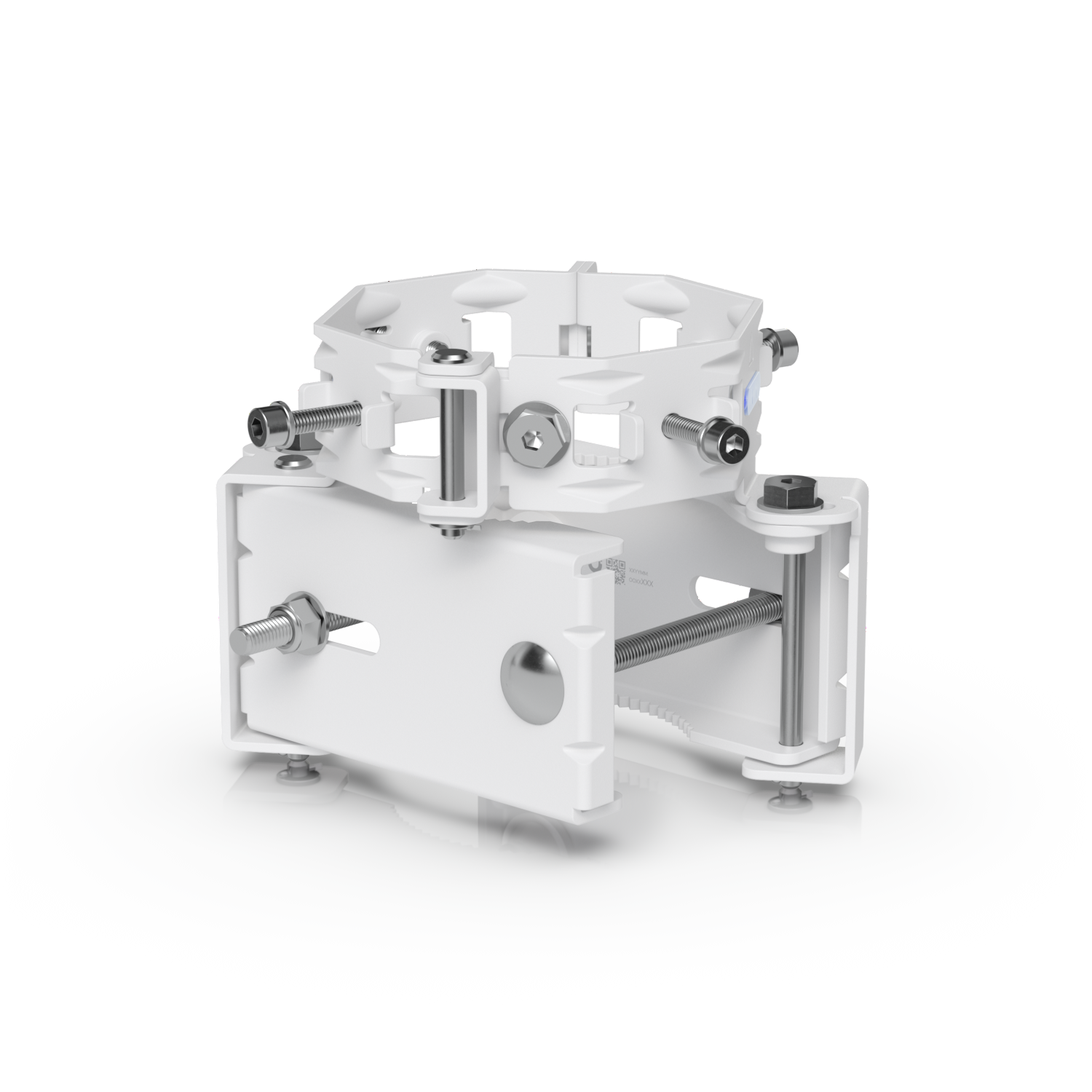 Ubiquiti UACC-Wave-AP-Micro-Mount Support de poteau qui prend en charge jusqu'a quatre points d'acces Wave AP Micros pour fournir une couverture a 360°.