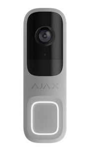 Ajax Systems 66393.125.GR1 Interphone sans fil DoorBell avec IA, capteur PIR et contrôle par application (gris)