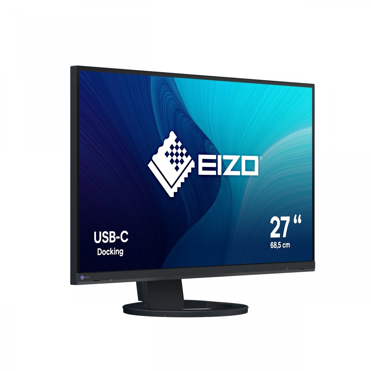 "EIZO EV2720S-BK Moniteur 27"" 16:9 2560x1440 IPS Noir USB-C, DP, HDMI, 4x USB-A"