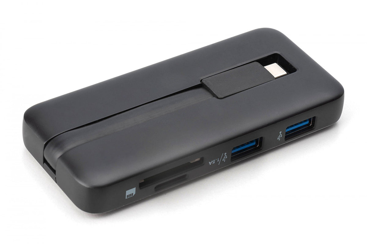 Station d'accueil de voyage USB-C 7 ports, max. 4K/60Hz avec HDR, HDMI, USB-A 3.2 Gen1, Ethernet Gigabit SD/Micro SD, PD 100W
