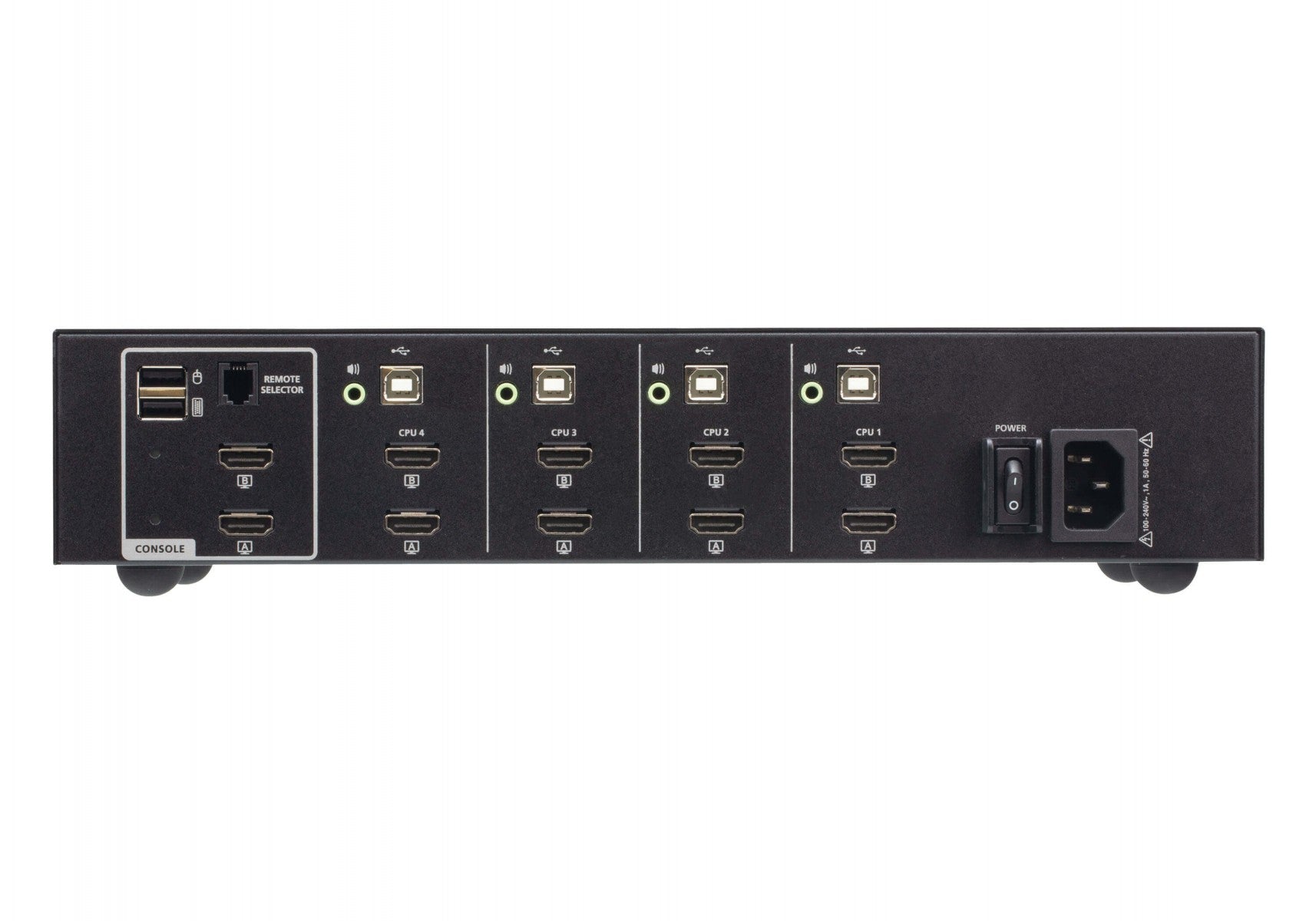 Aten CS1144H4-AT-G 4P USB HDMI Double Écran PP4 Sécurisé KVM