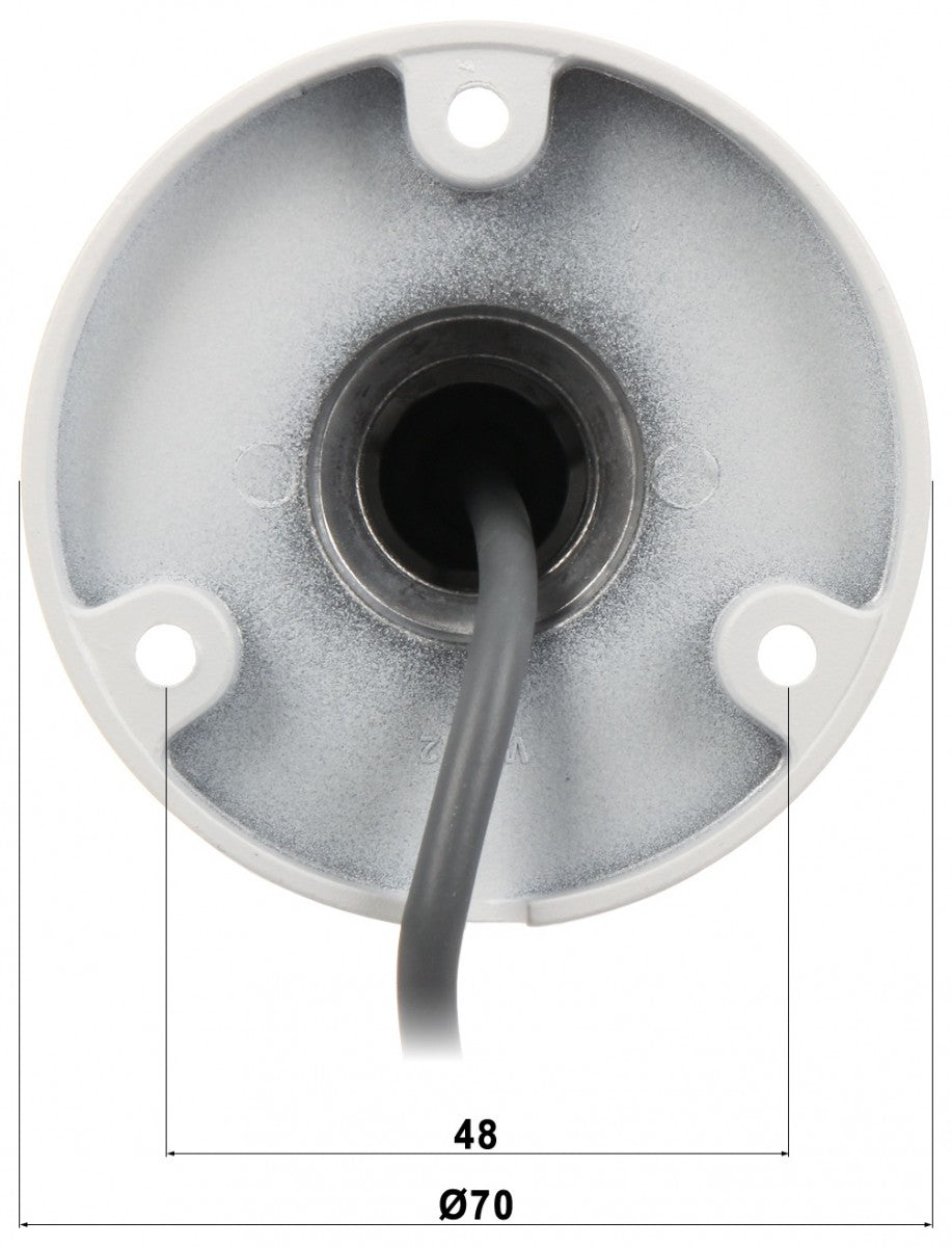 Hikvision DS-2CE16K0T-LFS(2.8mm) 3K Caméra Mini Bullet Audio Lumiere Hybride Intelligente Fixe