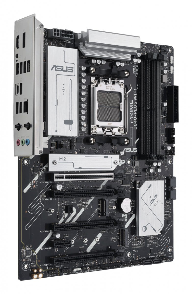 ASUS PRIME B840-PLUS WIFI AM5 DDR5 ATX MB 1xHDMI 1xDP 3xM.2 4xSATA
