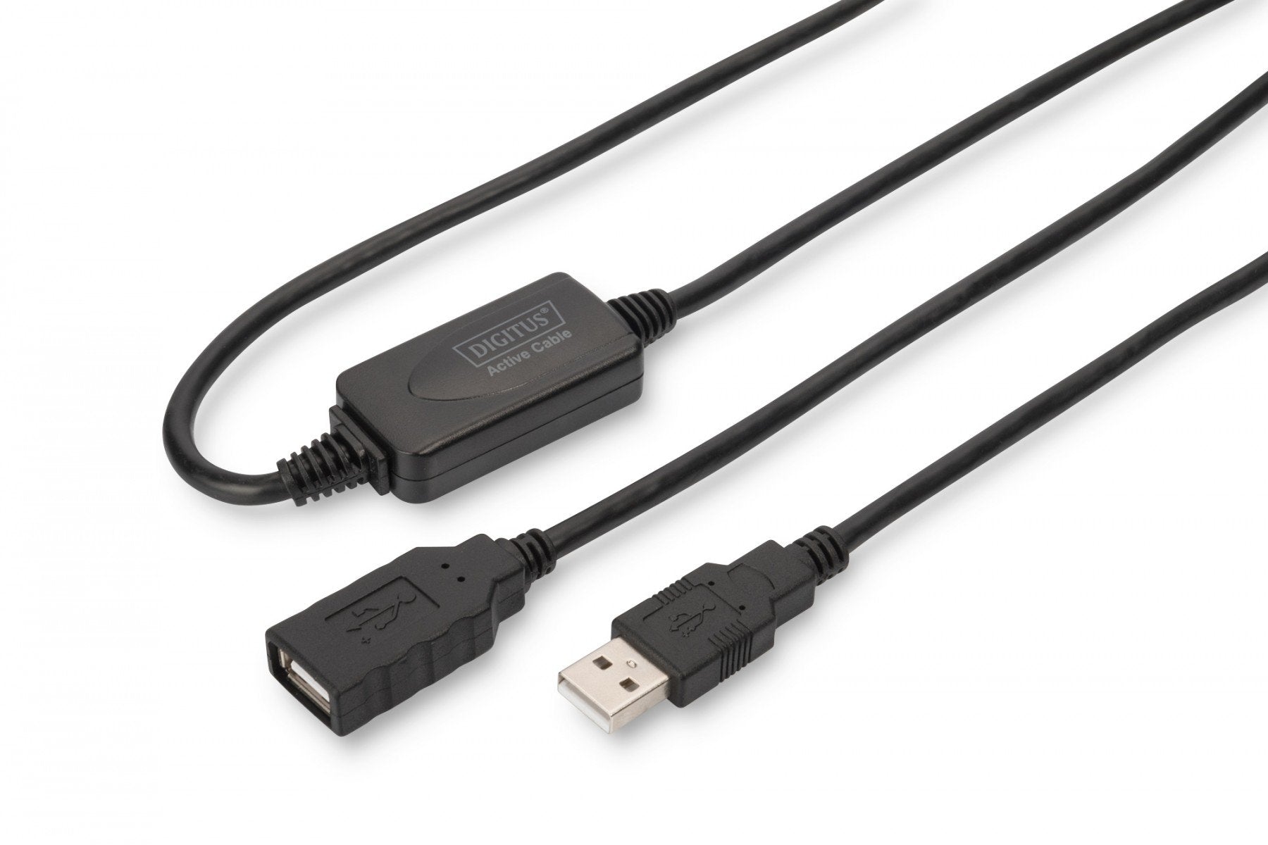 Digitus DA-73101 câble USB USB A 0,48 Gbit/s Noir