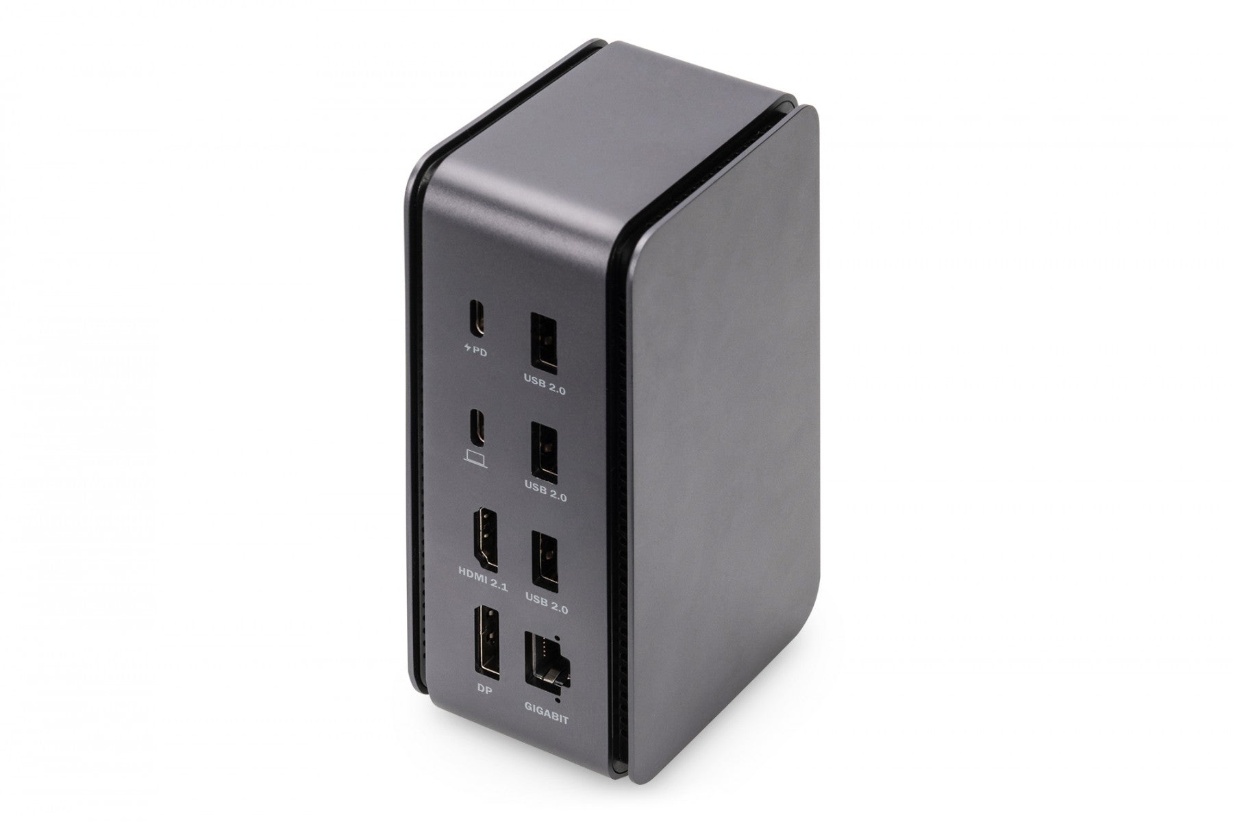 Digitus DA-70897 station d'accueil Avec fil USB 3.2 Gen 1 (3.1 Gen 1) Type-C Noir, Gris
