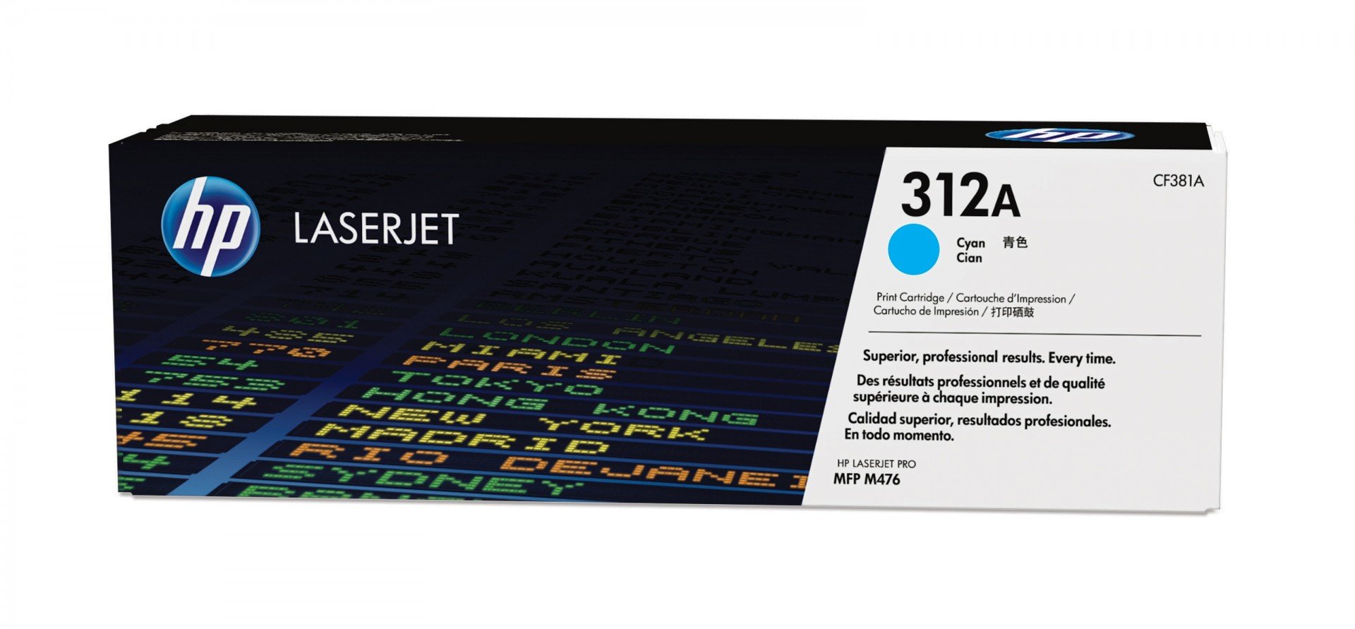 HP 312A original Toner cartridge CF381A cyan standard capacity 2.700 pages 1-pack