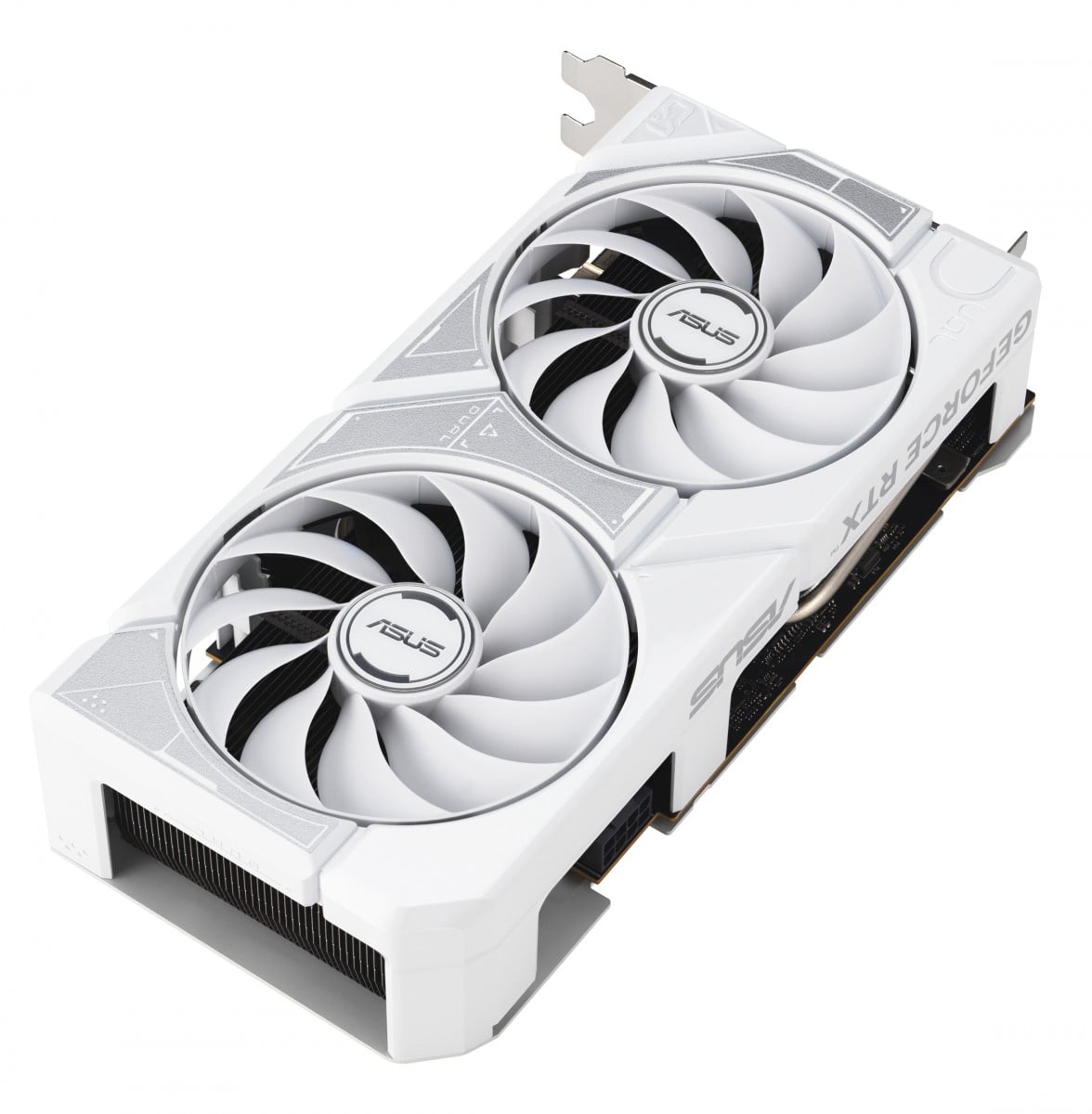 ASUS DUAL RTX 5060 OC 8Go GDDR7 3xDP 1xHDMI WHITE