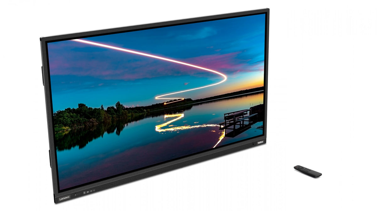 LENOVO ThinkVision iLFD T86 86inch 3840x2160 VA Touch DLED 16:9 60Hz HDR10 HDMI USB-C USB-B RJ45 VGA Android 9.0 4K camera TopSeller