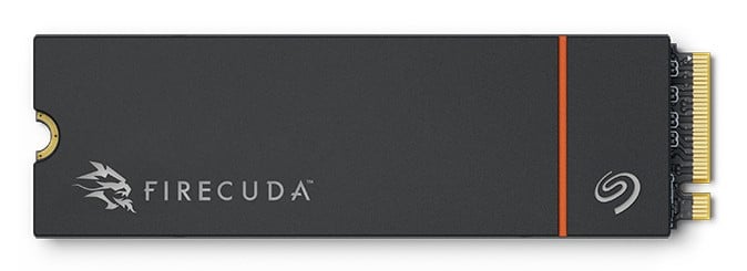 SEAGATE FireCuda 530R 2To SSD Heatsink PCIe Gen4x4 NVMe M.2