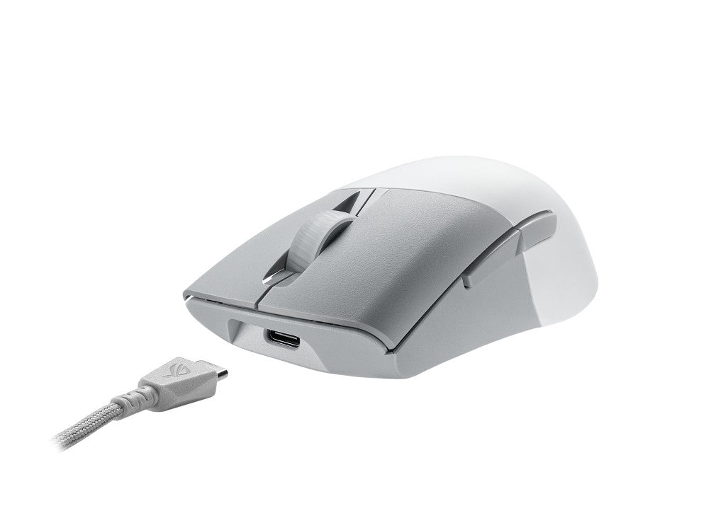 ASUS ROG Keris Wireless AimPoint souris Gaming Droitier RF Wireless + Bluetooth + USB Type-C Optique 36000 DPI