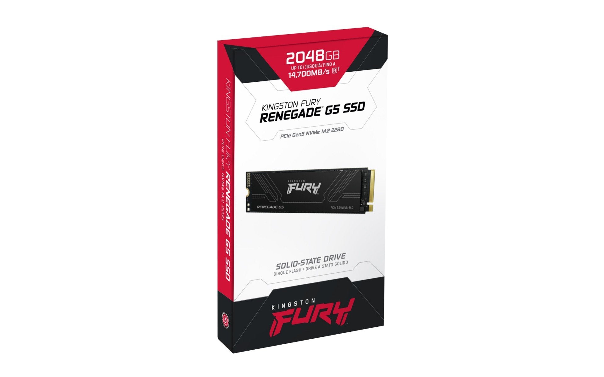 KINGSTON FURY Renegade G5 2048Go PCIe 5.0 M.2 NVMe SSD