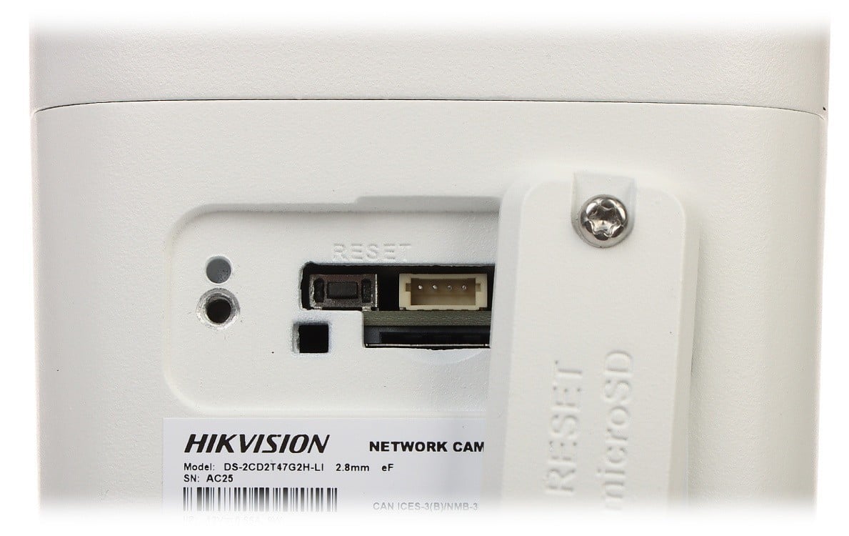Hikvision DS-2CD2T47G2H-LI(2.8mm)(eF) 4 MP Smart Hybrid Light with ColorVu Fixed Bullet Network Camera