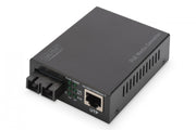 Digitus DN-82150 convertisseur de support réseau 1000 Mbit/s 850 nm Multimode Noir