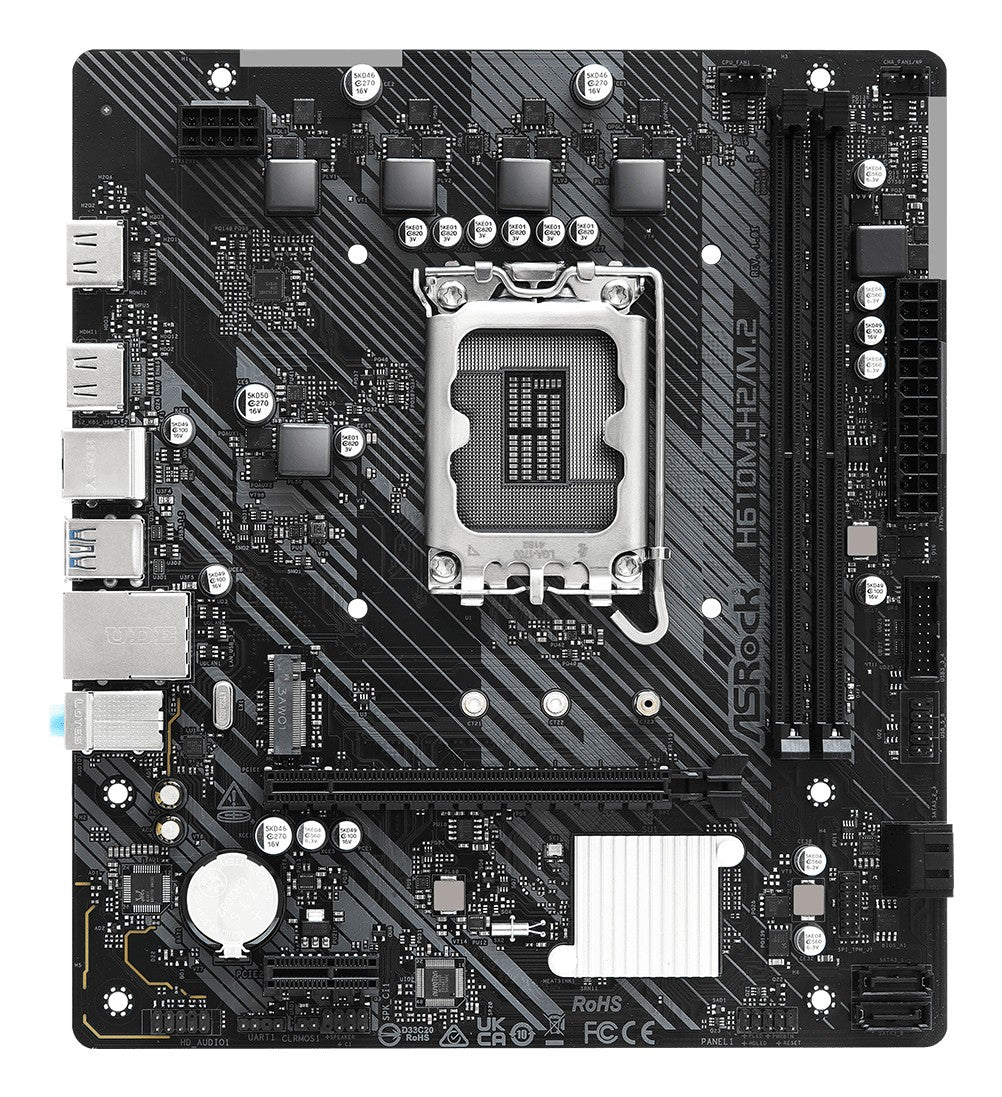 Asrock H610M-H2/M.2 Intel H610 LGA 1700 micro ATX