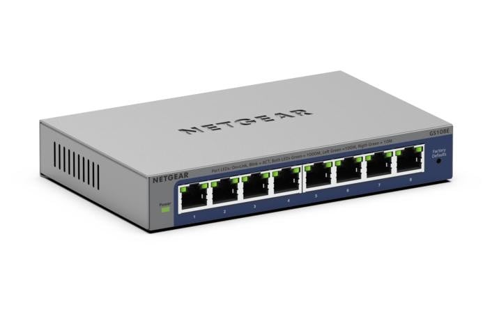 8PT GIGABIT PLUS SWITCH GS108E