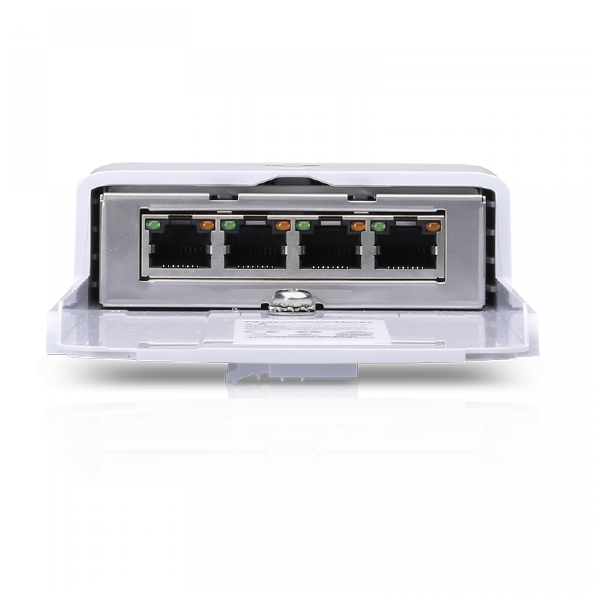 Ubiquiti N-SW Networks NanoSwitch Gigabit Ethernet (10/100/1000) Connexion Ethernet, supportant l'alimentation via ce port (PoE) Blanc