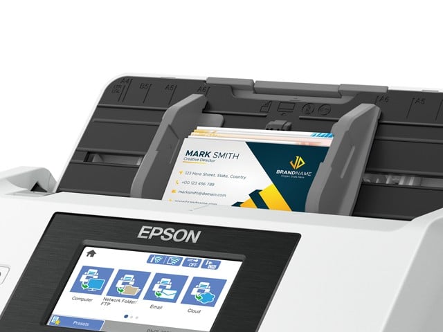EPSON WorkForce DS-790WN Document scanner Duplex A4 600x600dpi 45ppm mono/45ppm colour ADF 100sheets 7000scans/d USB 3.0 Wi-Fi