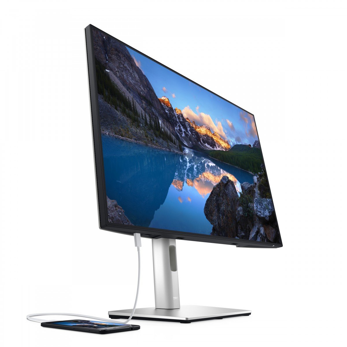 "DELL UltraSharp U2421E 61,2 cm (24.1"") 1920 x 1200 pixels WUXGA LCD Noir, Argent"