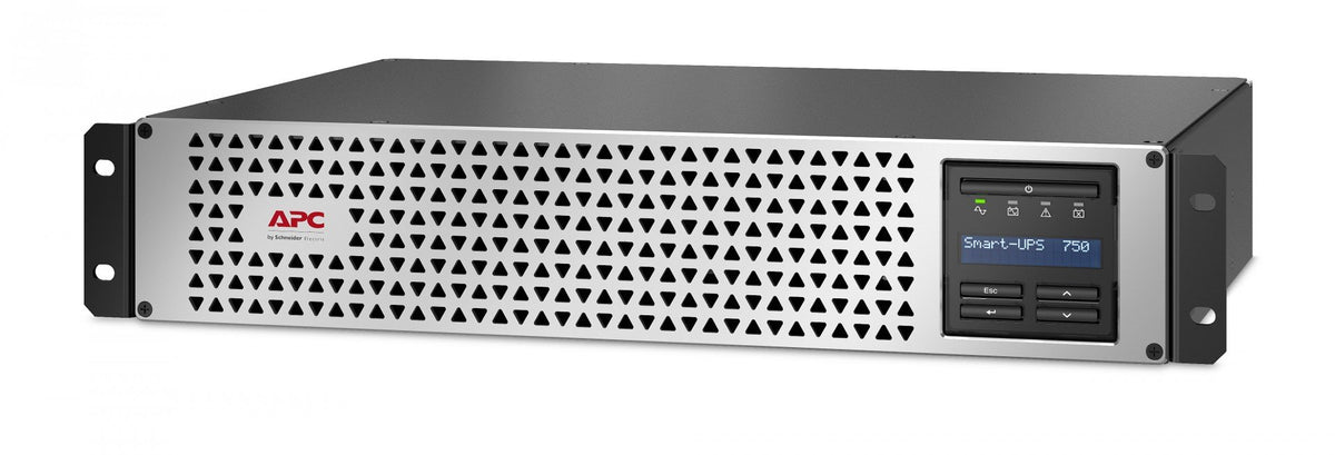 APC Smart-UPS Li-Ion 750VA Short Depth with SmartConnect UPS Rack AC 230V 600Watt 750VA 1-phase RS-232 USB oc 8 2U Black