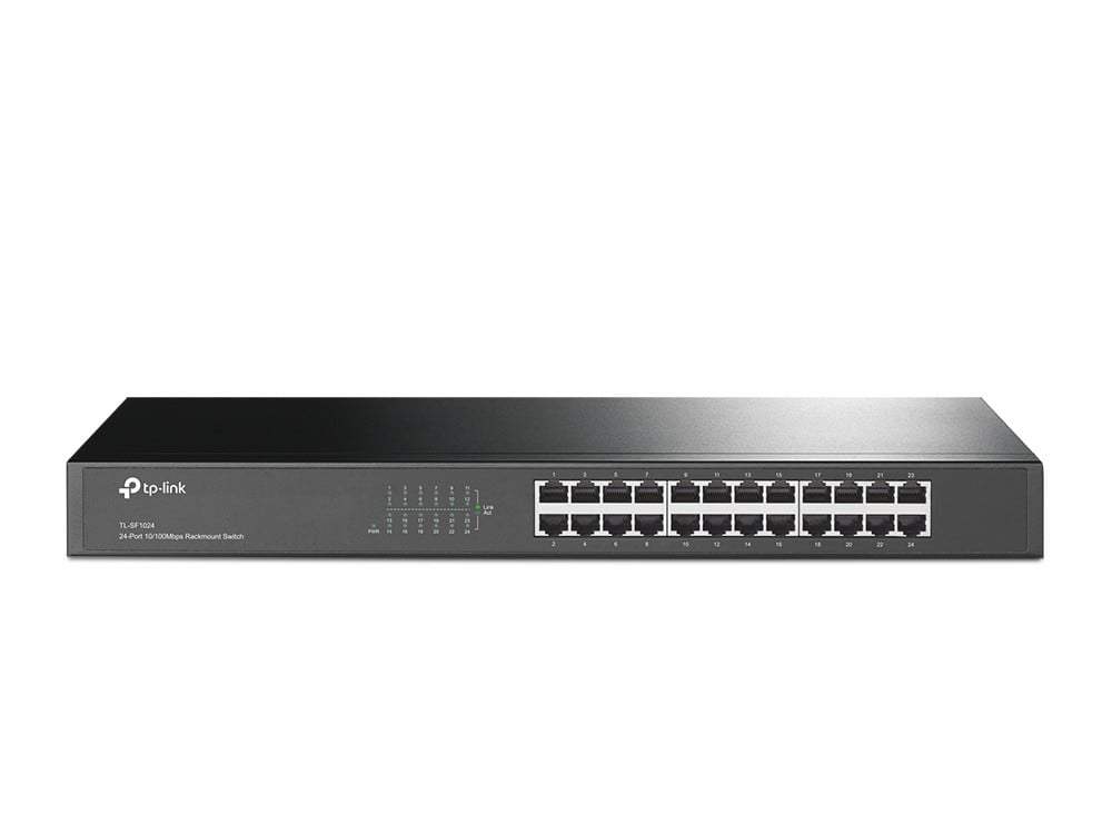 24 p 10/100M Switch 19 inch rack-mount