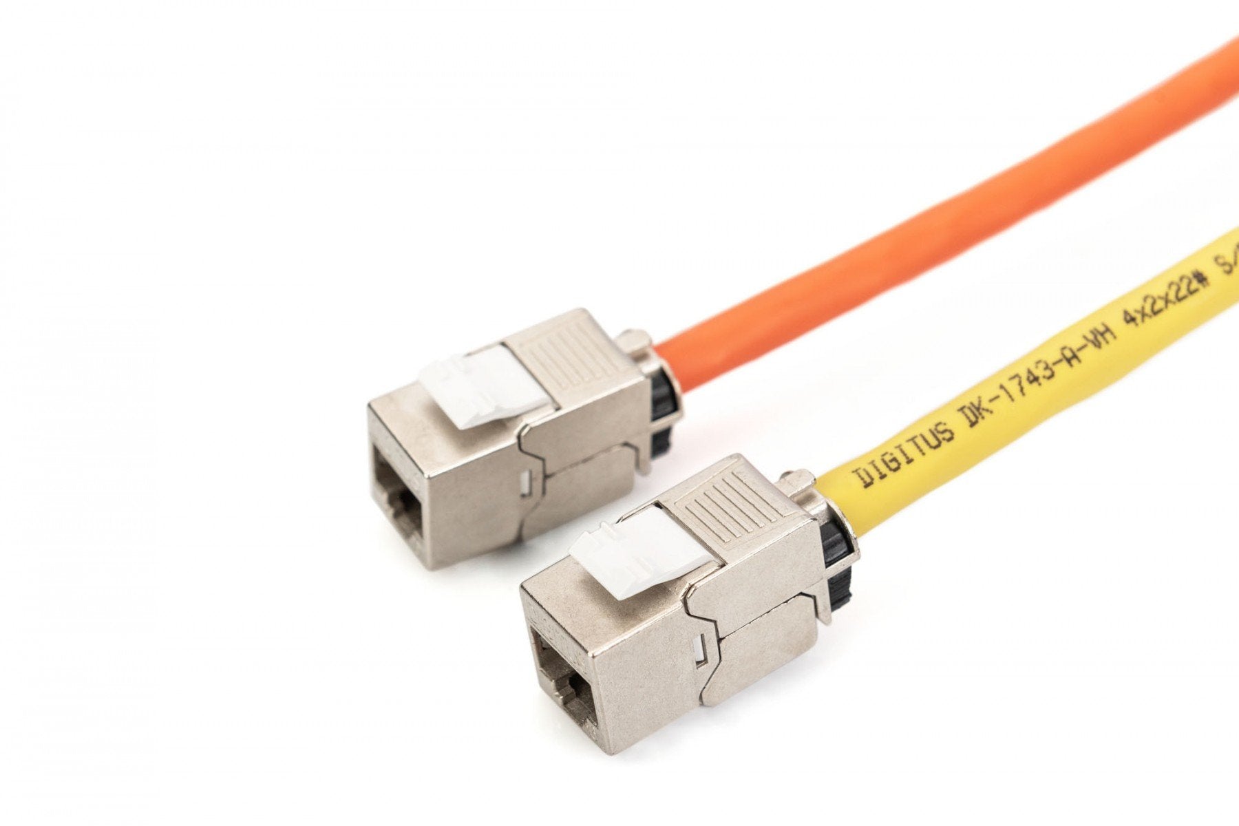 Module Keystone CAT 6A - blindé avec gestionnaire de câbles intelligent - Argent - Rj-45 - 19 g - Chine