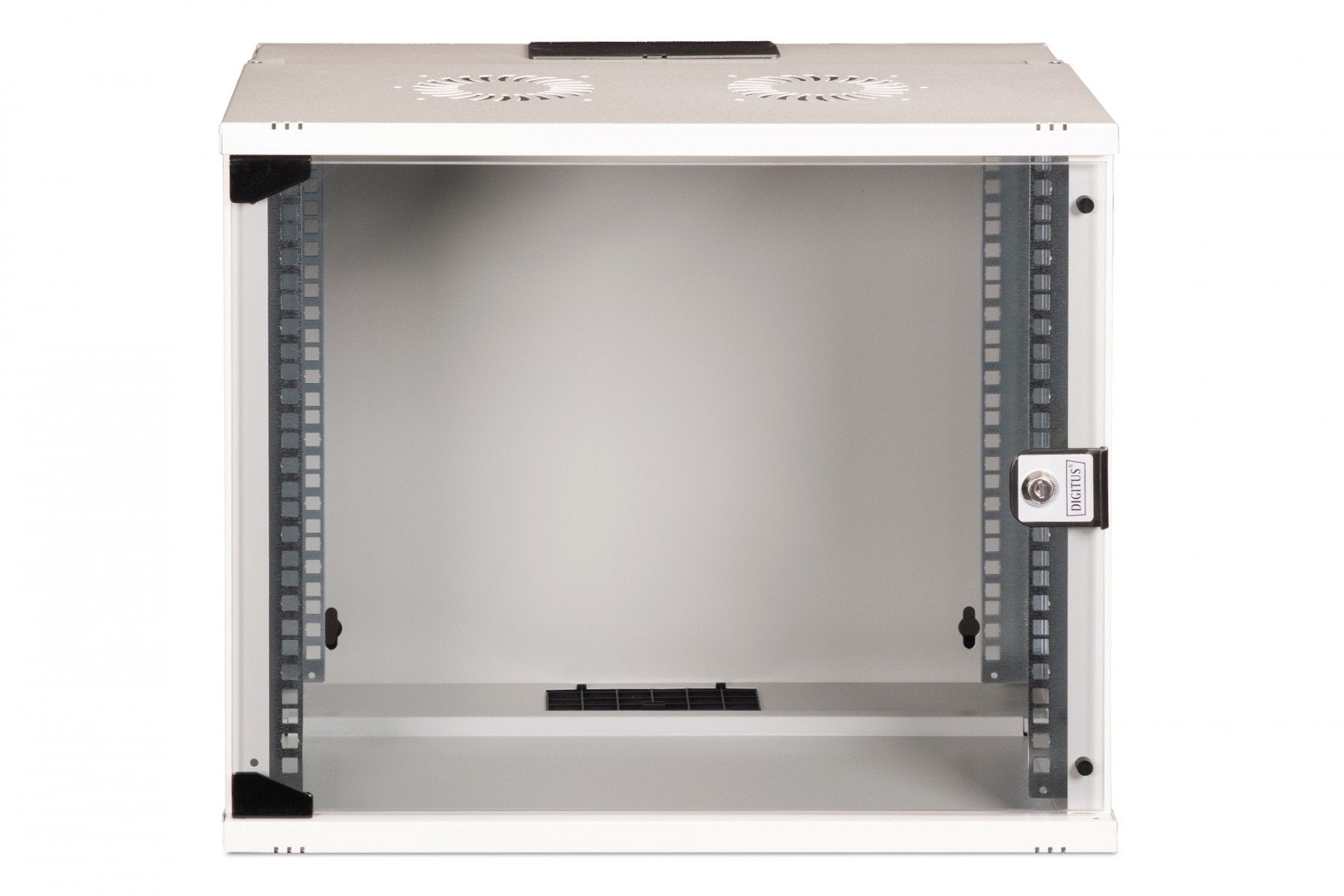 "Armoire réseau murale 19"" 9U, SOHO PRO 460 x 540 x 400 mm, porte en verre, gris, non assemblée, 60 kg"