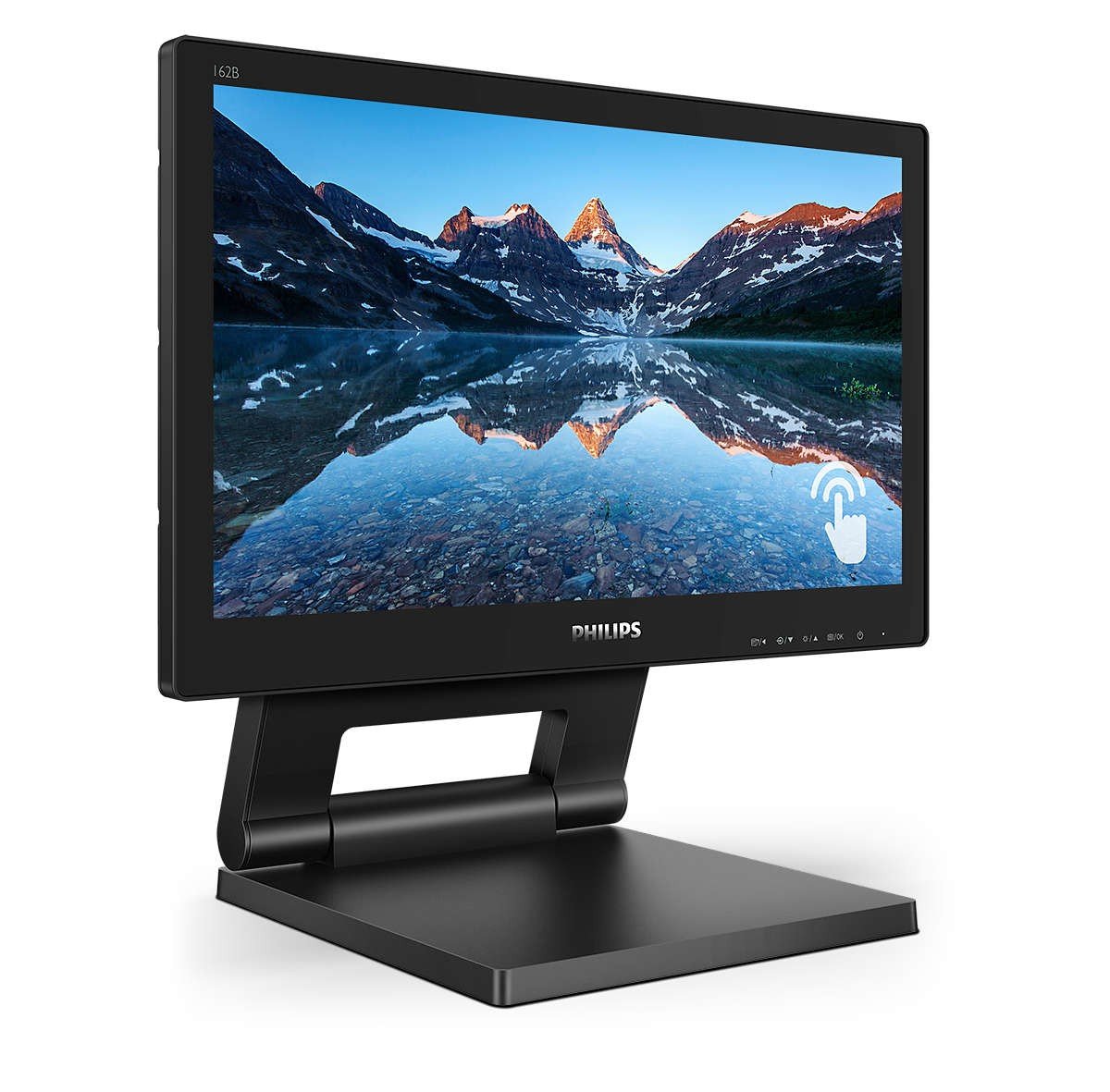 PHILIPS 162B9T/00- Tactil 15.6pcs - 10 PTS - VGA - HDMI - DP HUB USB 3.1 x 2 - Warranty 3 years - Câbles included