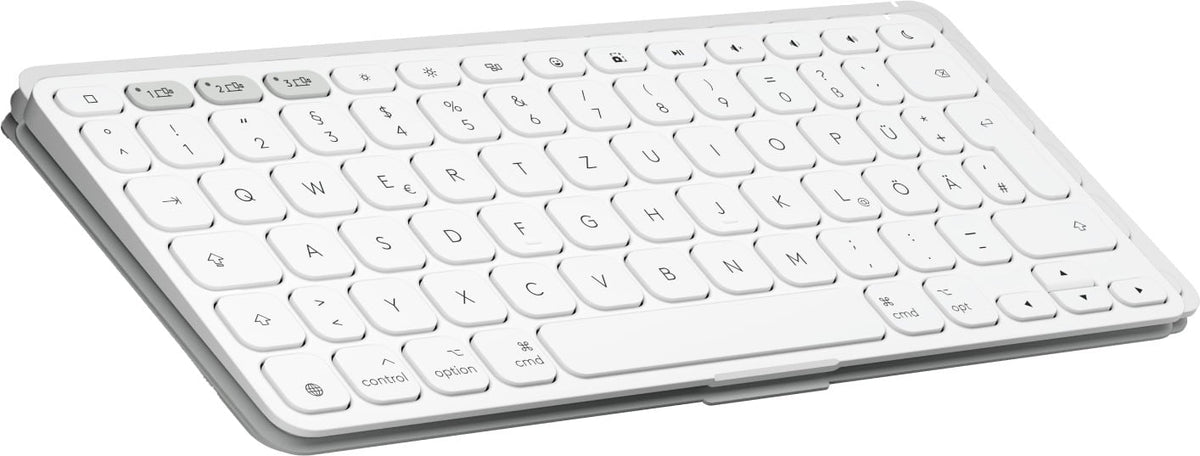 Logitech 920-013005 clavier pour tablette QWERTZ Allemand Bluetooth Blanc