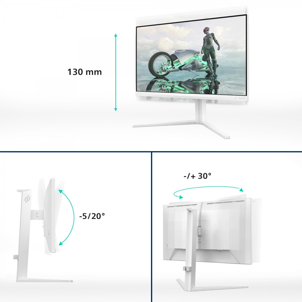 PHILIPS 27M2N3201A 27p FreeSync 1920x1080 0.5ms 2xHDMI DP
