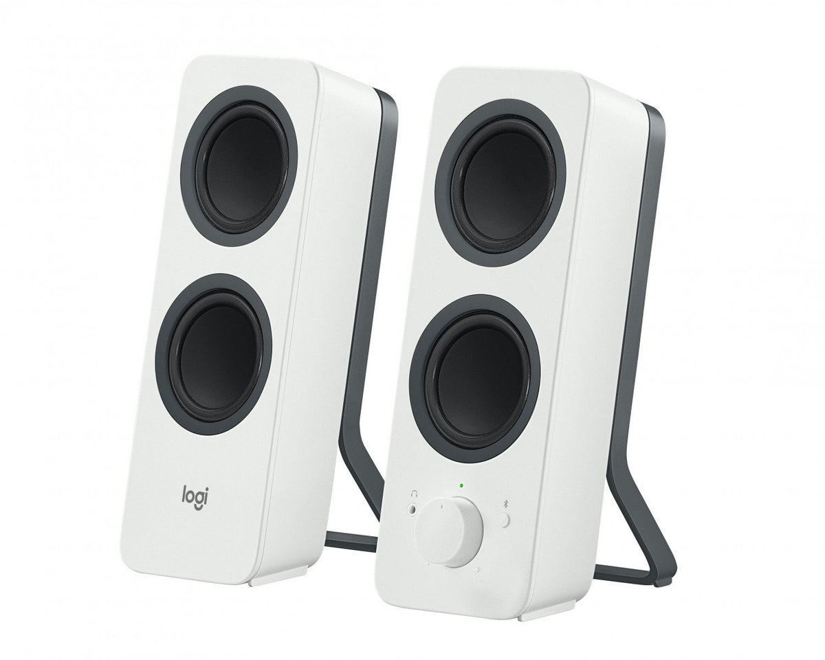 LOGITECH Z207 Speakers for PC 2.0-channel wireless Bluetooth 5 Watt Total white