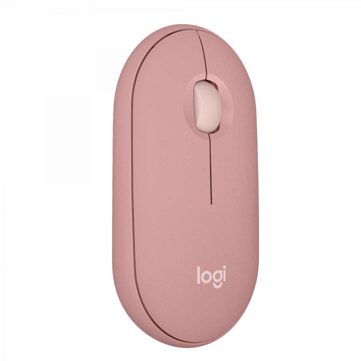LOGITECH Pebble Mouse 2 M350s Mouse optical 3 buttons wireless Bluetooth 5.2 LE tonal rose