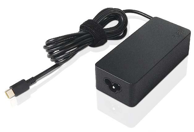 LENOVO 65W Standard AC Adapter (USB Type-C) - Adaptateur secteur - CA 100-240 V - 65 Watt - ThinkRed