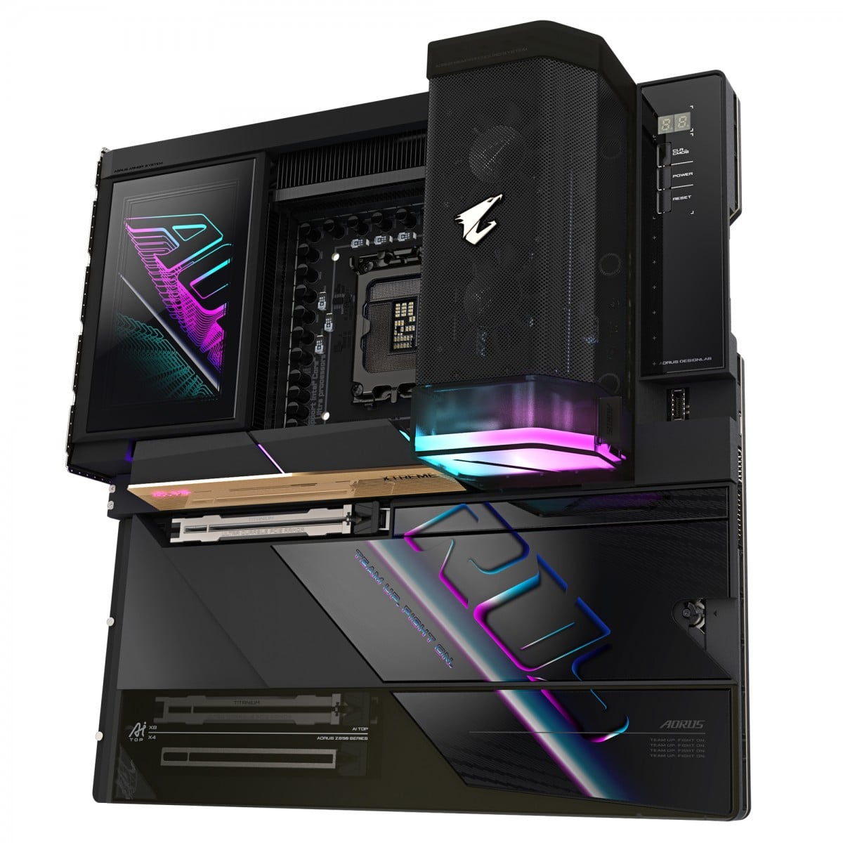 GIGABYTE Z890 AORUS XTREME AI TOP Intel Z890 LGA 1851 (Socket V1) ATX étendu
