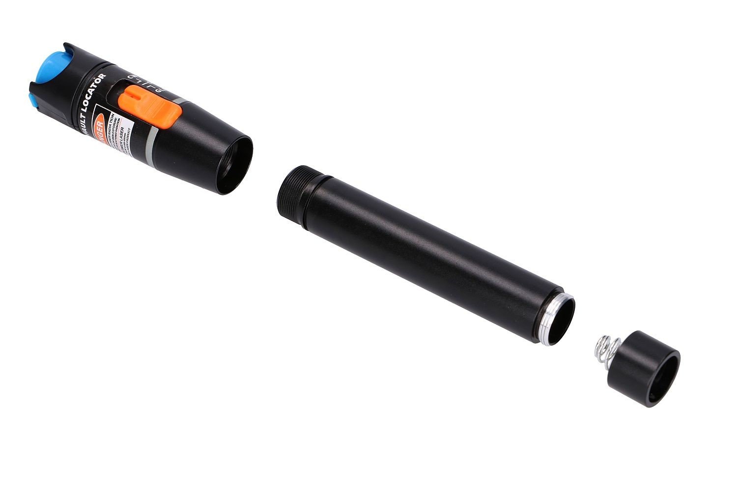 Extralink VFL FIBER CHECKER PEN/FAULT LOCATOR 5KM 1MW Test de perte de fibre optique Noir