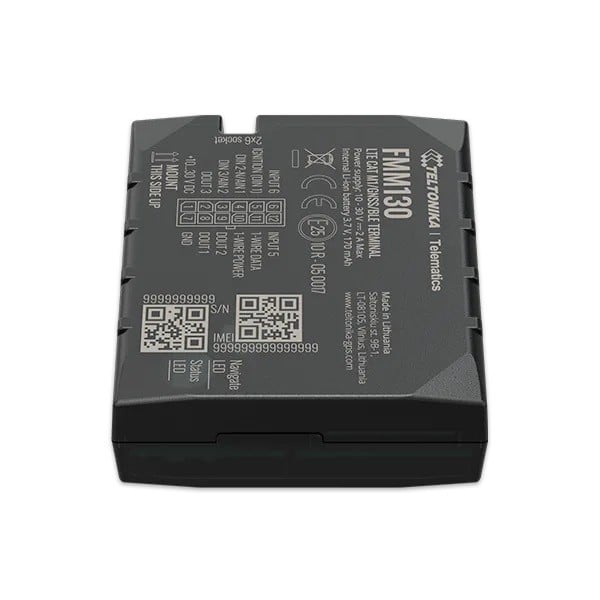 Teltonika FMM130 tracker GPS Voiture 0,128 GB Noir