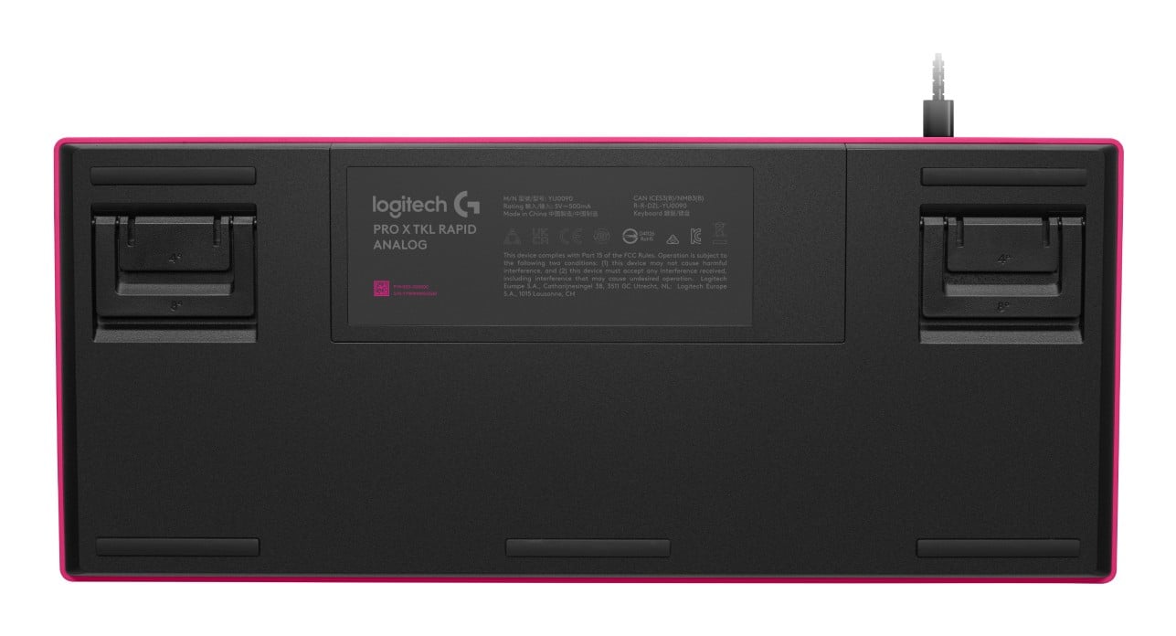 Clavier de jeu Logitech 920-013251 G Pro X TKL Rapid Magenta