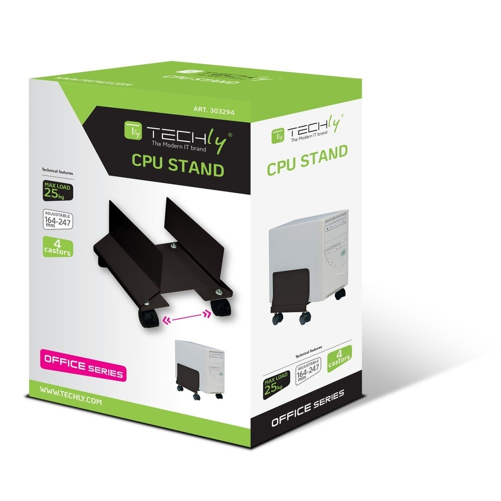 Techly ICA-CS 34 Support d'ordinateur avec bl
