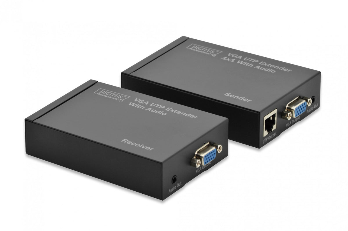Digitus DS-53400 extension audio/video Émetteur et récepteur AV