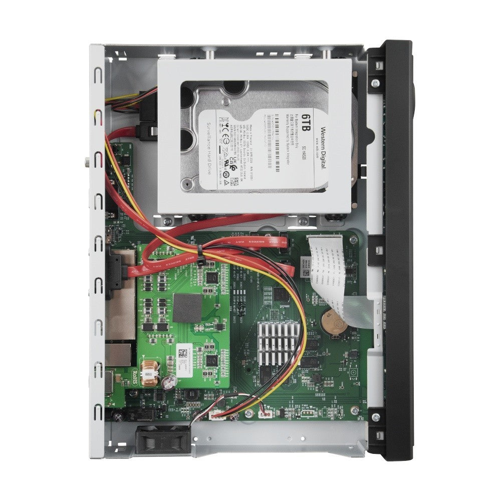 BCS BCS-U-NVR1602-A-4K-8P(6To) Enregistreur IP 16 canaux avec PoE et disque dur de 6To 12MP