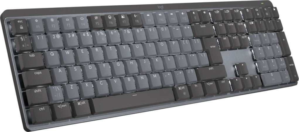 Logitech Master 920-010758 clavier Bureau RF sans fil + Bluetooth QWERTY US International Graphite