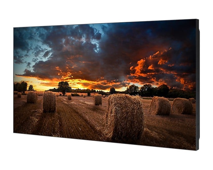 SAMSUNG 55inch 16:9 FullHD VM55B-U direct-LED IPS 500nits DP 1.2, HDMI in x2/out, DVI-D, Ethernet, 3.5mm bezel to bezel VESA 600x400