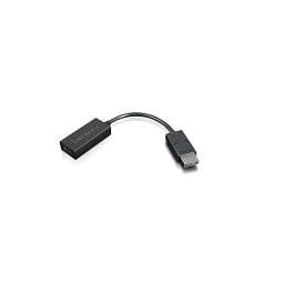 LENOVO - Adaptateur vidéo - DisplayPort mâle pour HDMI femelle - 22.5 cm - noir - support 4K
