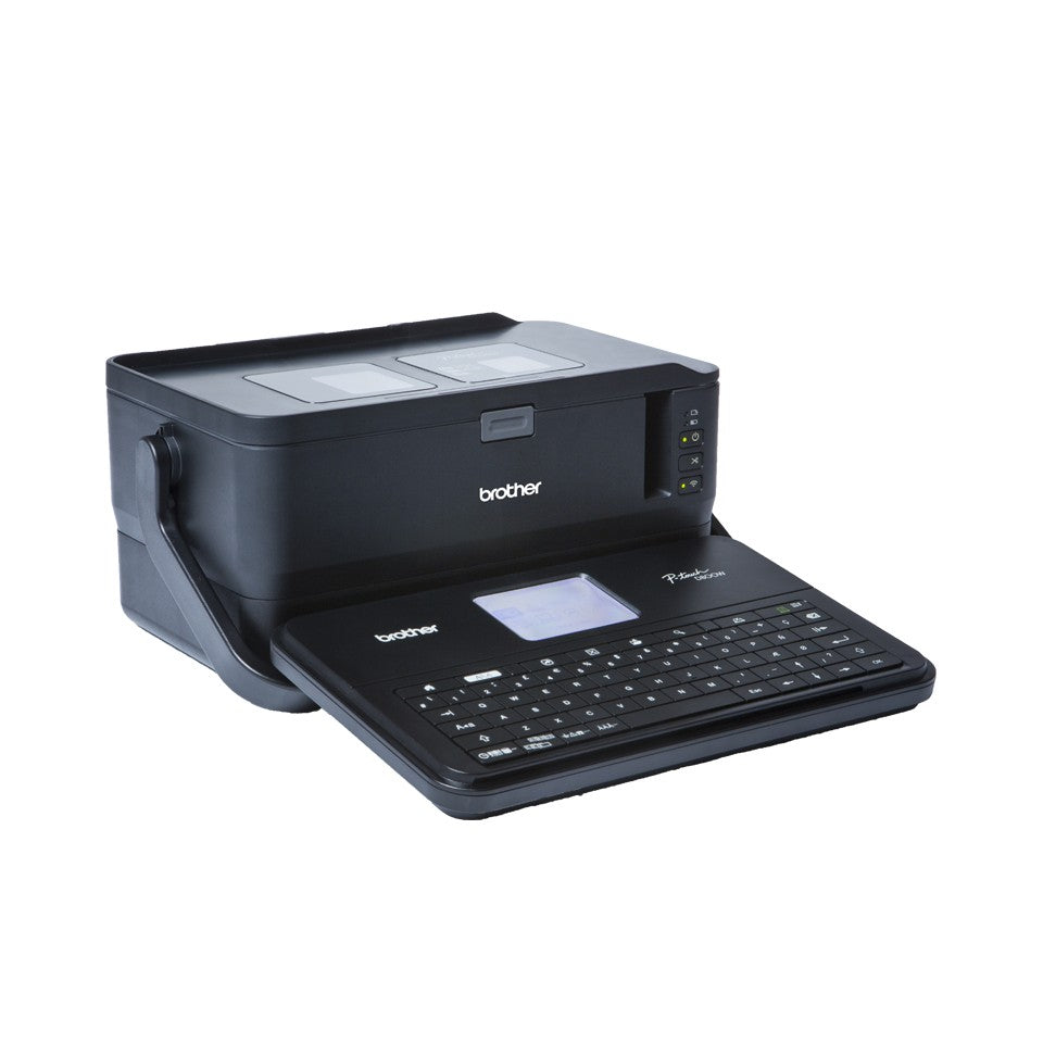 Brother PT-D800W imprimante pour étiquettes Transfert thermique 360 x 360 DPI 60 mm/sec Avec fil &sans fil TZe Wifi QWERTY