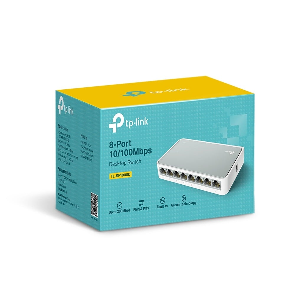 8-Port 10/100 Switch Desktop