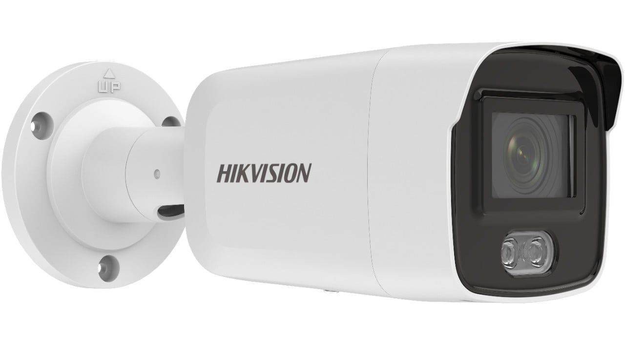 Hikvision DS-2CD2027G2-L(2.8mm) Caméra IP Bullet Blanche