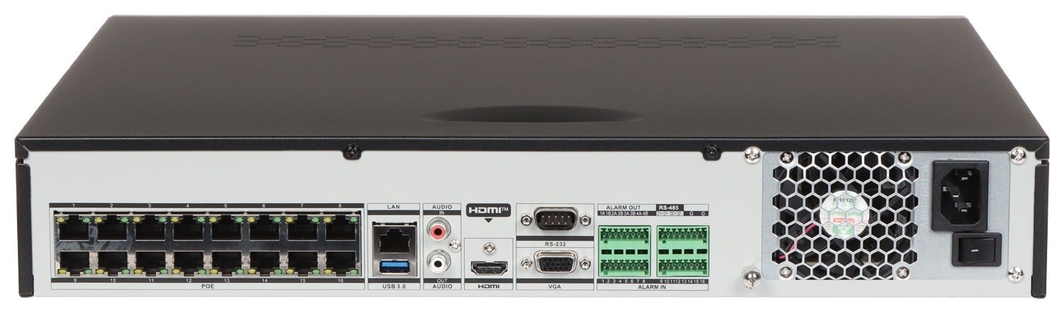 Hikvision DS-7716NXI-K4/16P(D) NVR PoE 16 canaux 1.5U K Series AcuSense 4K