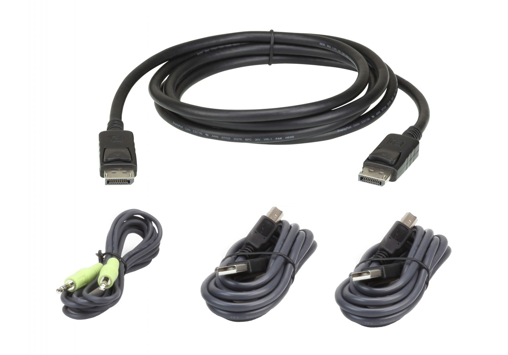 ATEN 2L-7D03UDPX4 câble kvm Noir
