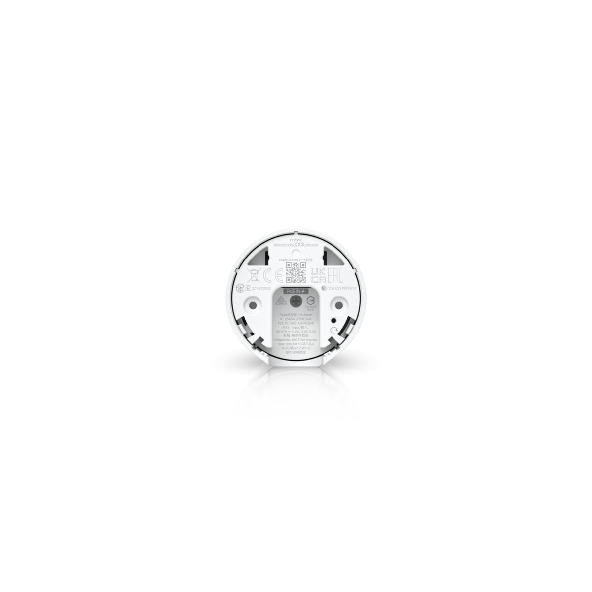Ubiquiti Networks U6-Mesh 4800 Mbit/s Blanc Connexion Ethernet, supportant l'alimentation via ce port (PoE)