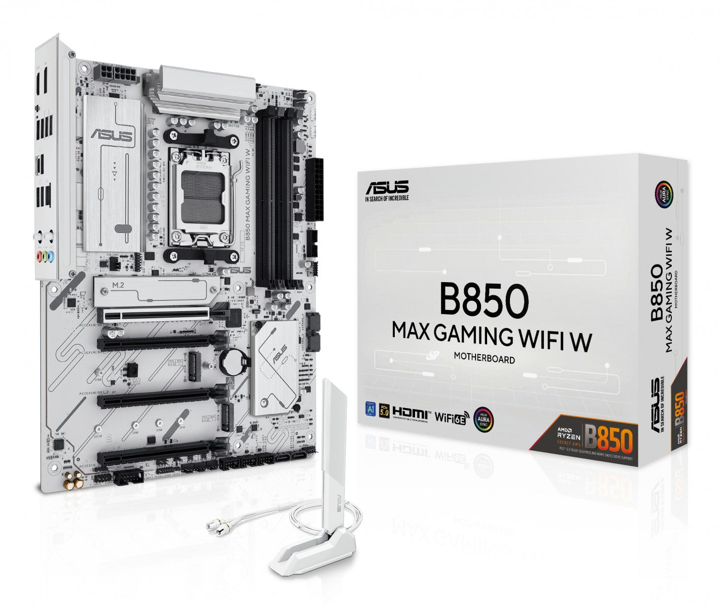 ASUS B850 MAX GAMING WIFI W AM5 MB 4xDDR5